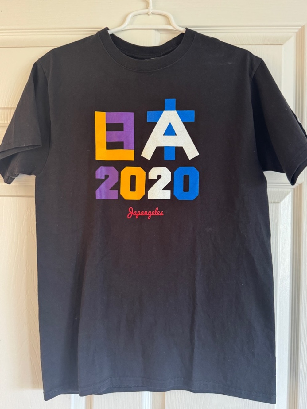 2020 Colorblock Logo Short Sleeve T-Shirt - Black